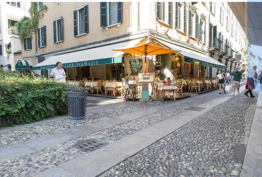 Apartament Brera Vicolo Fiori Mediolan Zewnętrze zdjęcie
